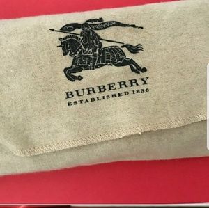 Burberry military red haymarket check wallet